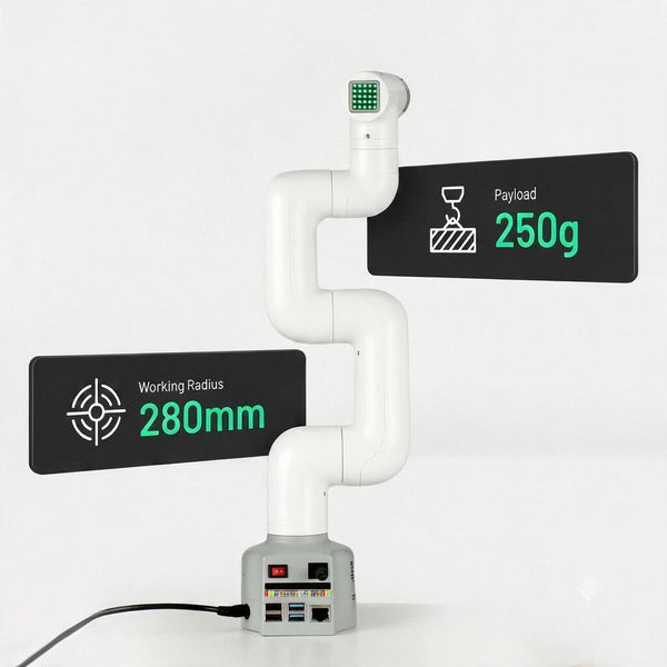 myCobot 280 Raspberry Pi - 6 DOF Collaborative Robotic Arm
