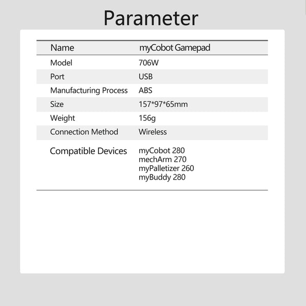 myCobot Bluetooth Gamepad