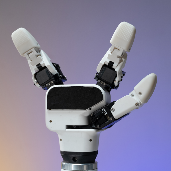 myGripper H100: 3-Finger Force-Controlled Dexterous Gripper - Enabling Flexible and Precise Handling