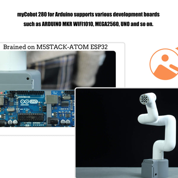 myCobot 280 for Arduino 6 DOF Collaborative Robot (for ArduinoVersion)