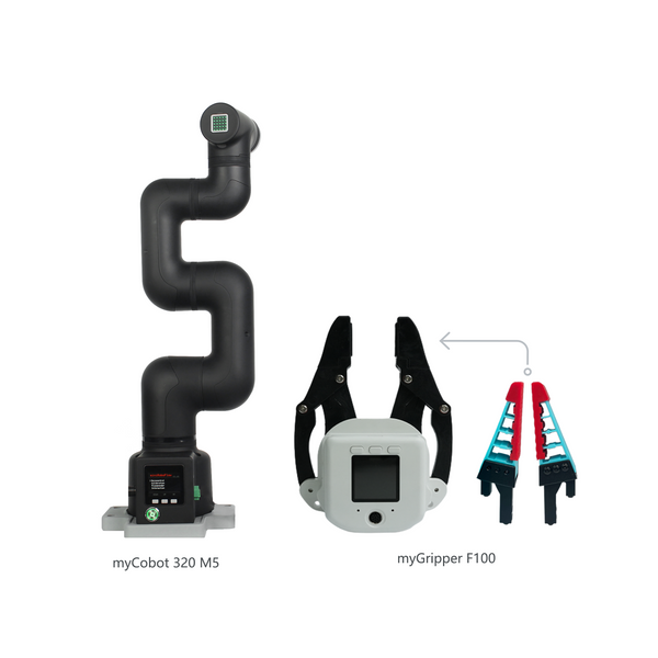 myCobot 320 M5 - 1kg Payload 6 DOF Collaborative Raspberry Pi Robotic Arm (with Flat Base)
