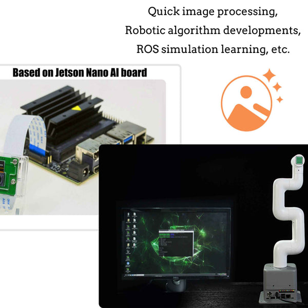 myCobot 280 Jetson Nano - 6 DOF Collaborative Robotic Arm