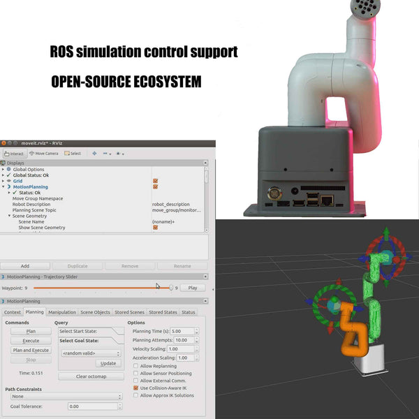 myCobot 280 Jetson Nano - 6 DOF Collaborative Robotic Arm