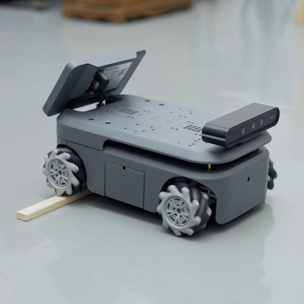 myAGV Pi - Mobile Chassis Autonomous Navigation Raspberry Pi Robot Kit 2D Mapping, Smart 4-Wheel Drive Vehicle with Gamepad