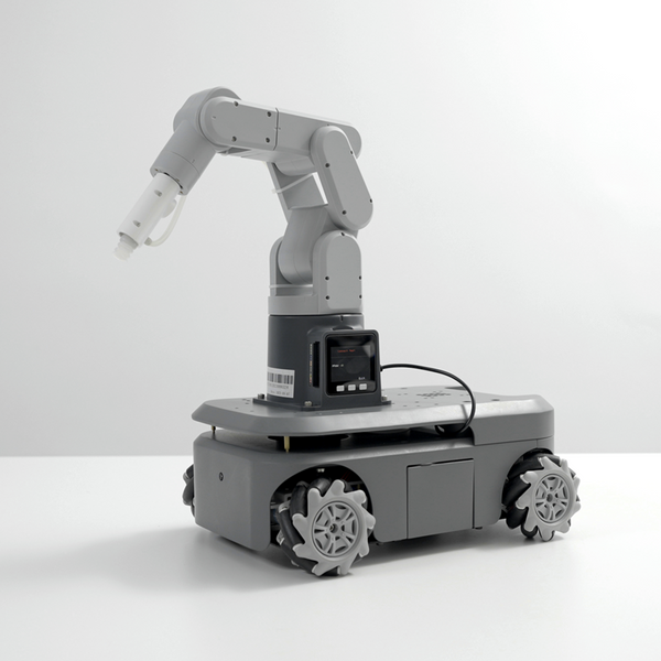 myAGV PI - Mobile Chassis Autonomous Navigation Raspberry Pi Robot Kit 2D/3D Mapping, Smart 4-Wheel Drive Vehicle with Gamepad