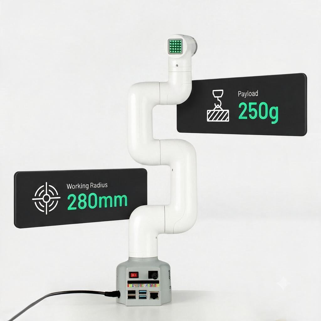 myCobot 280 Raspberry Pi - 6 DOF Collaborative Robotic Arm