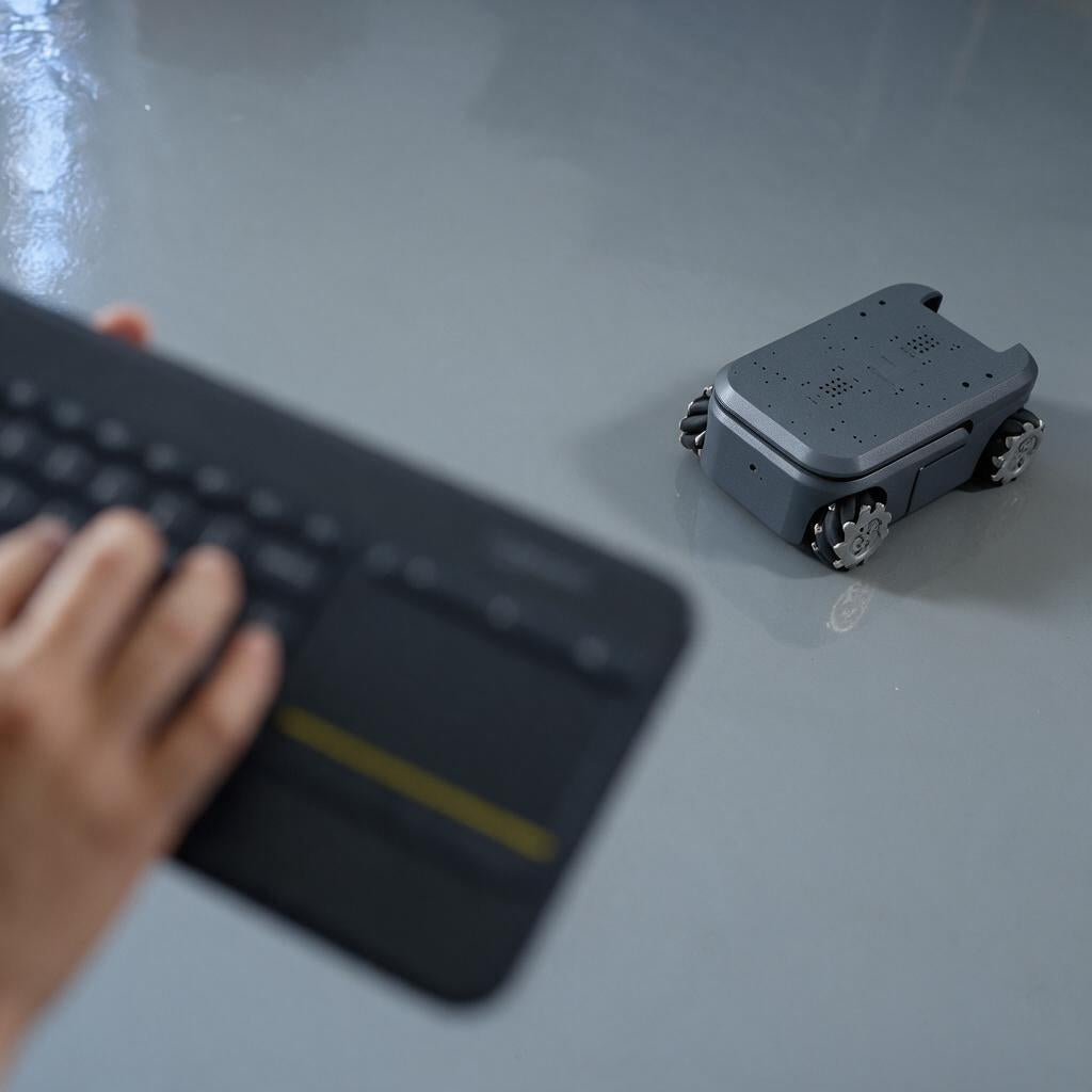 Keyboard-controlled robotic arm