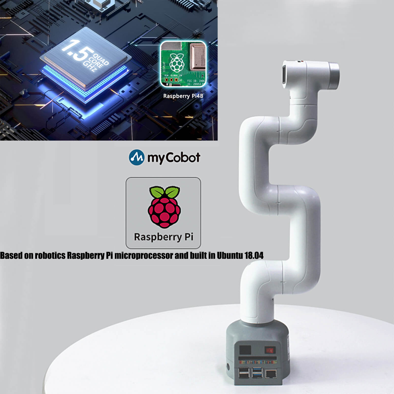 myCobot 280 Raspberry Pi - 6 DOF Collaborative Robotic Arm