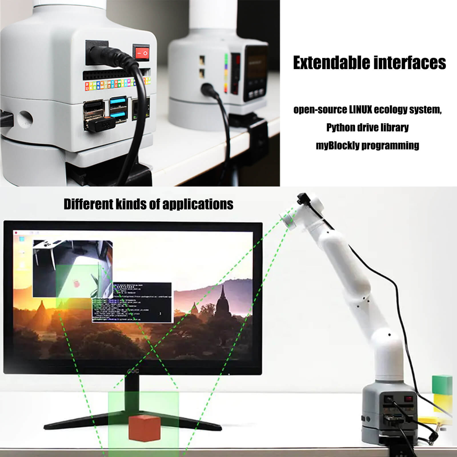 myCobot 280 Raspberry Pi - 6 DOF Collaborative Robotic Arm