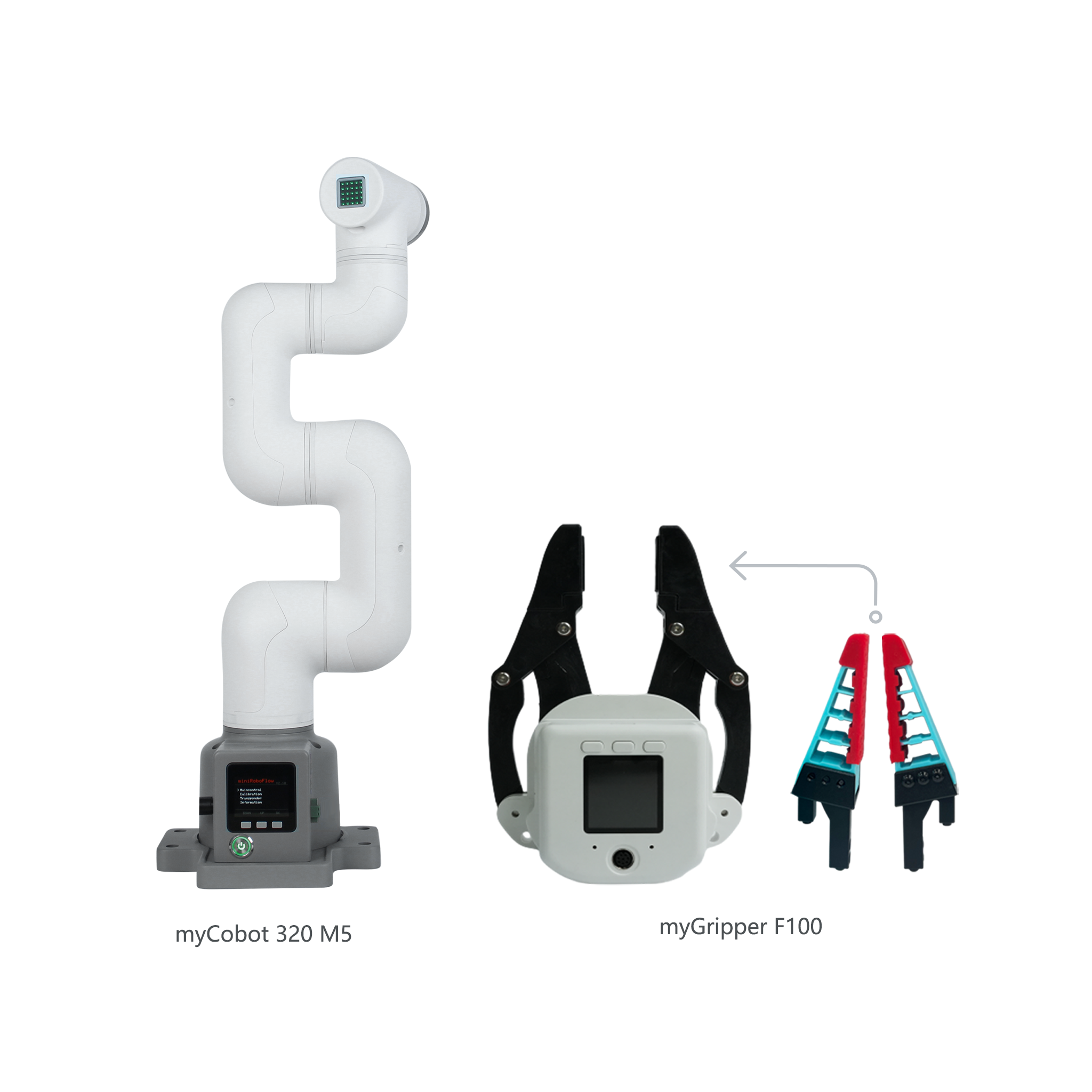 myCobot 320 M5 - 1kg Payload 6 DOF Collaborative Raspberry Pi Robotic Arm (with Flat Base)