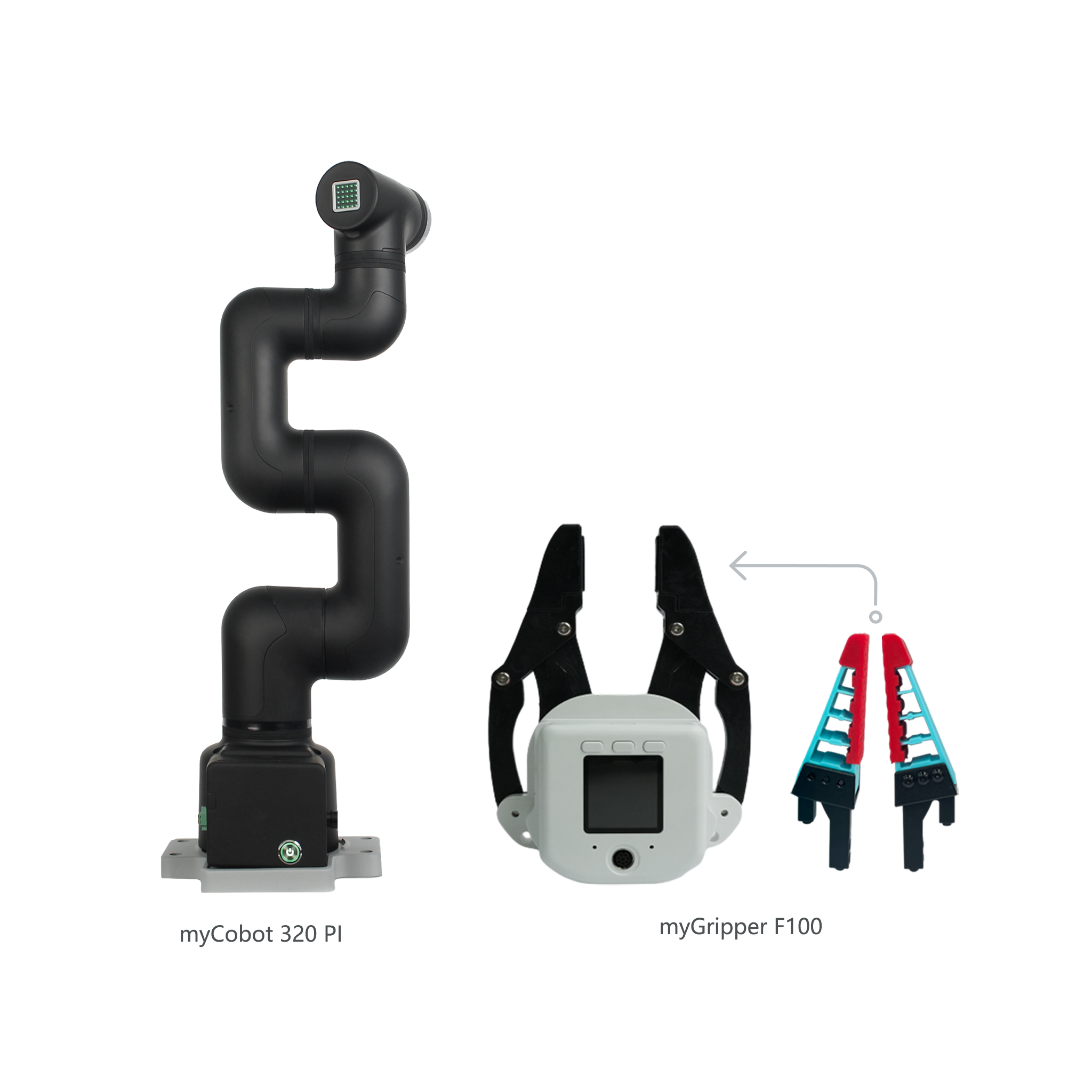 myCobot 320 Pi - 1kg Payload 6 DOF Collaborative Raspberry Pi Robotic Arm (with Flat Base)