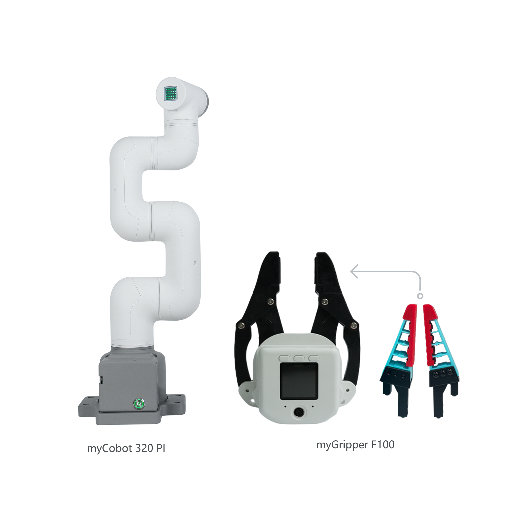 myCobot 320 Pi - 1kg Payload 6 DOF Collaborative Raspberry Pi Robotic Arm (with Flat Base)