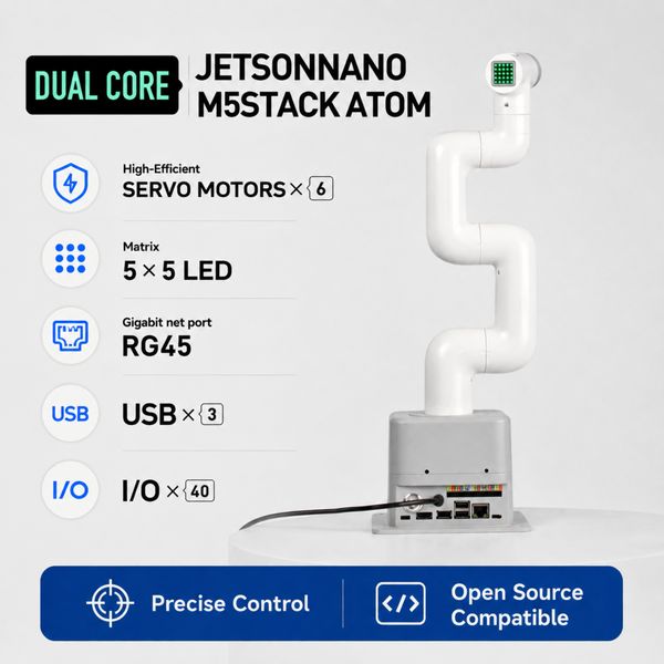 myCobot 280 Jetson Nano - 6 DOF Collaborative Robotic Arm