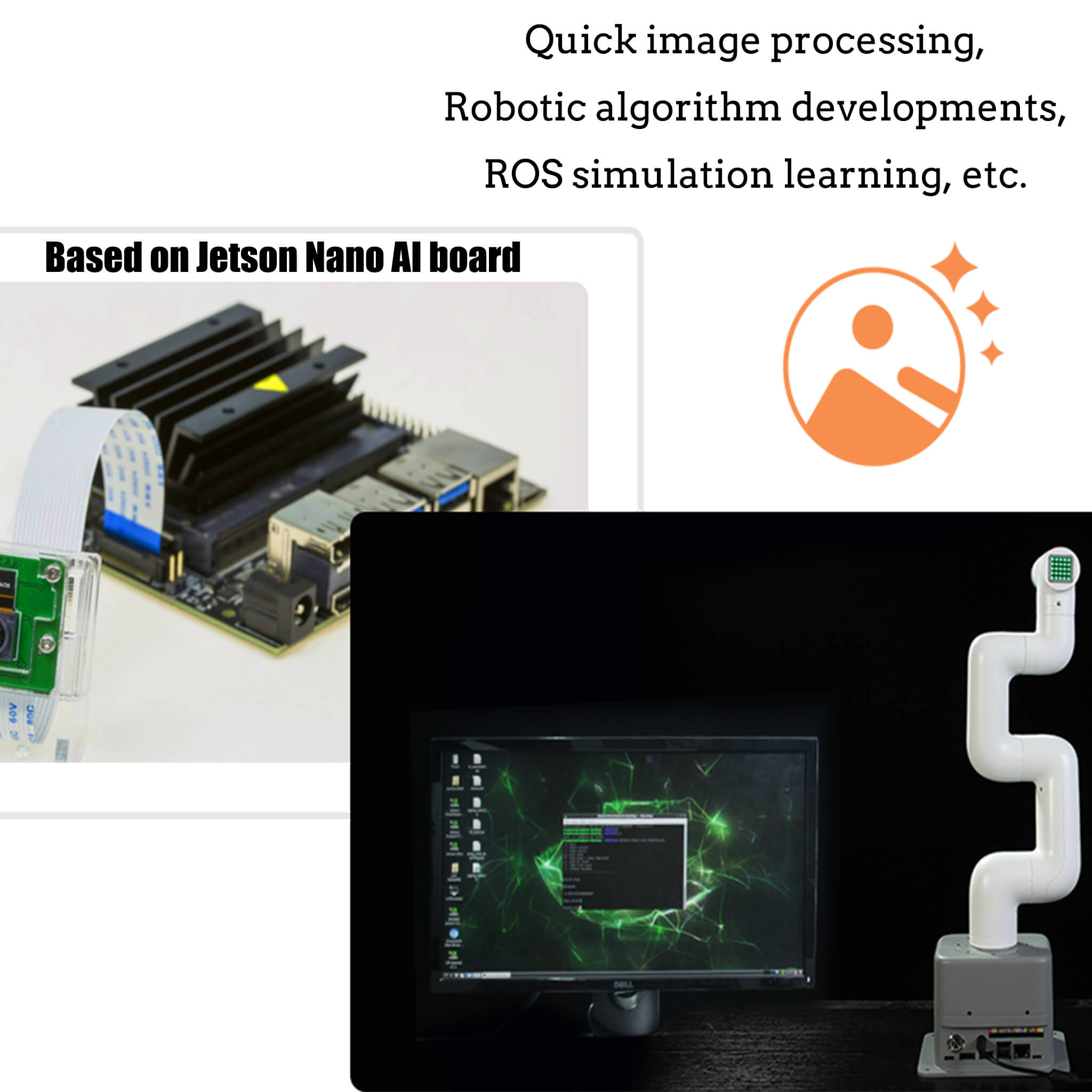 myCobot 280 Jetson Nano 6 DOF Collaborative Robot (Jetson Nano Version)