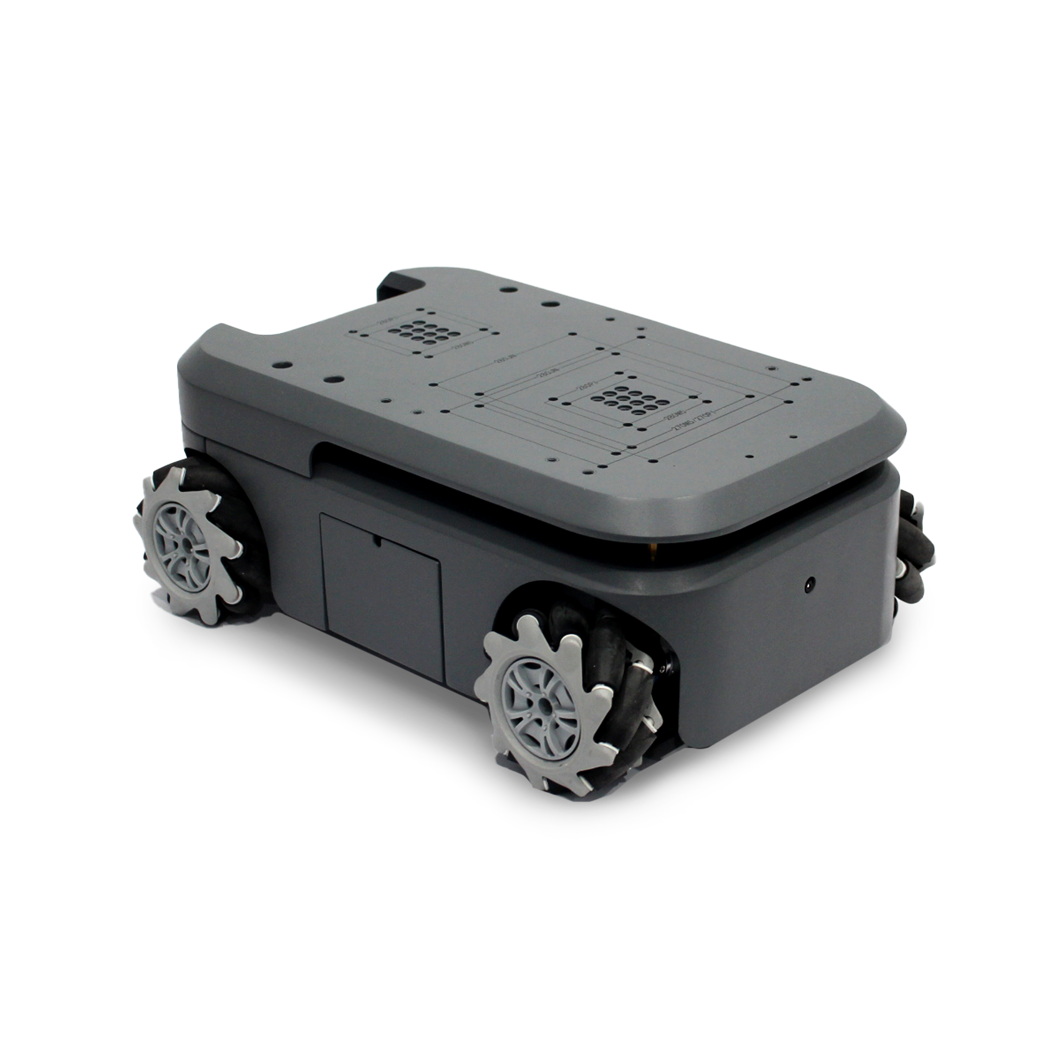 myAGV PI - Mobile Chassis Autonomous Navigation Raspberry Pi Robot Kit 2D/3D Mapping, Smart 4-Wheel Drive Vehicle with Gamepad